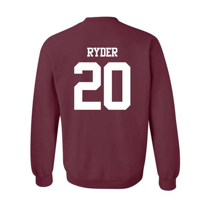 Texas A&M - NCAA Football : Johnny Ryder - Statement Shersey Crewneck Sweatshirt-1