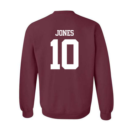 Texas A&M - NCAA Football : Marco Jones - Statement Shersey Crewneck Sweatshirt-1