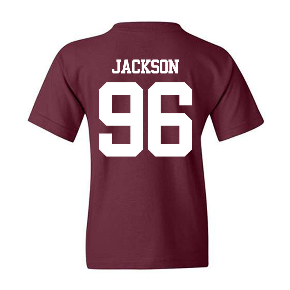 Texas A&M - NCAA Football : Nathan Jackson - Statement Shersey Youth T-Shirt-1
