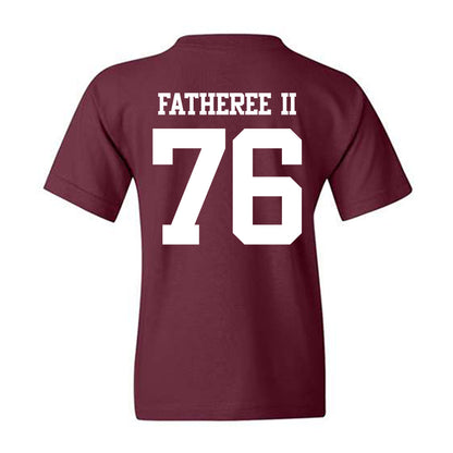 Texas A&M - NCAA Football : Reuben Fatheree II - Statement Shersey Youth T-Shirt-1