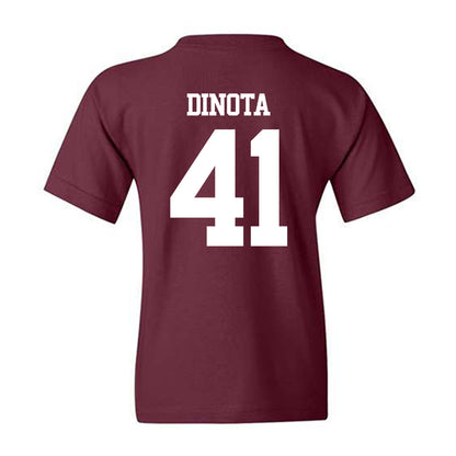 Texas A&M - NCAA Football : AJ DiNota - Statement Shersey Youth T-Shirt-1
