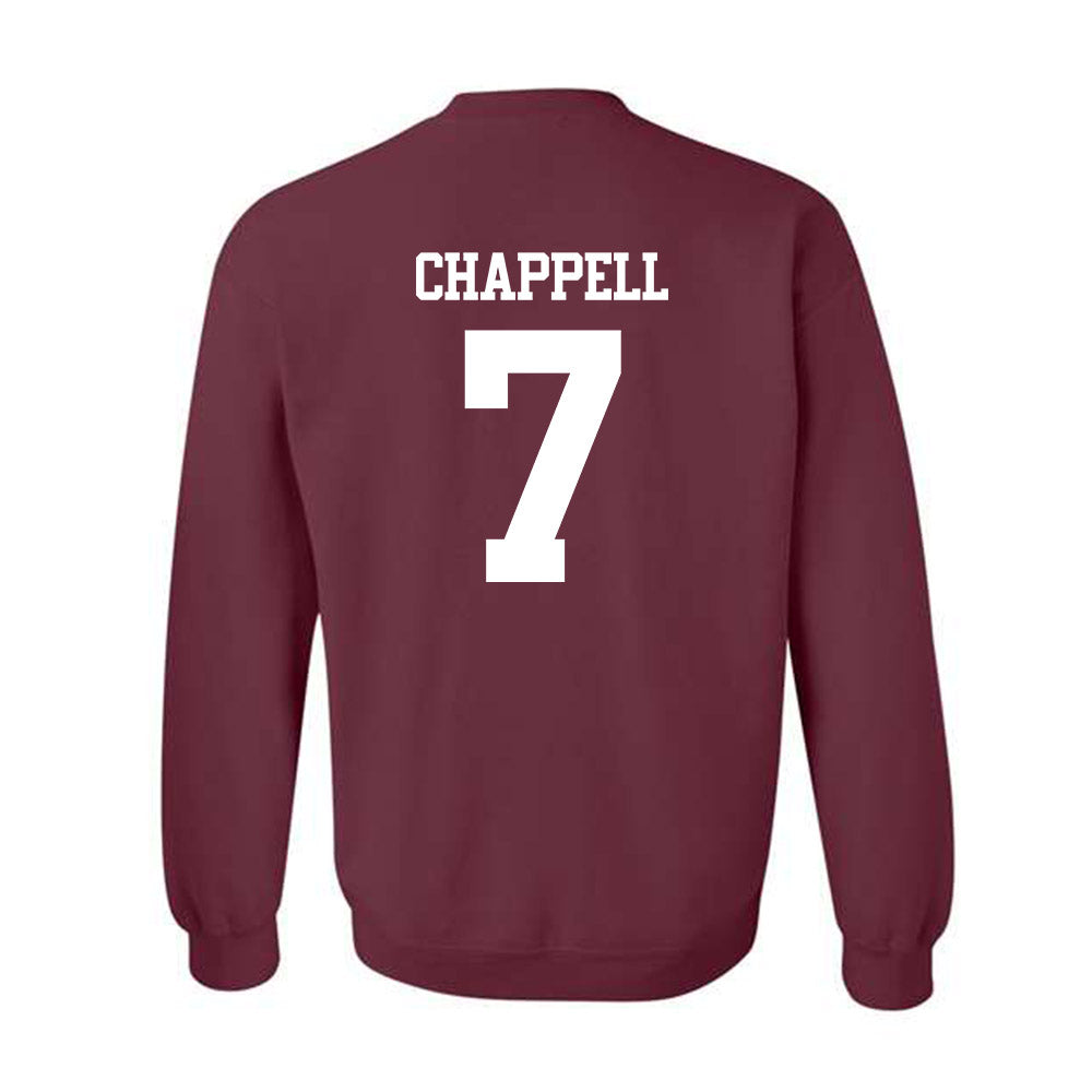 Texas A&M - NCAA Football : Tyreek Chappell - Statement Shersey Crewneck Sweatshirt-1