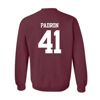 Texas A&M - NCAA Football : Liam Padron - Statement Shersey Crewneck Sweatshirt-1