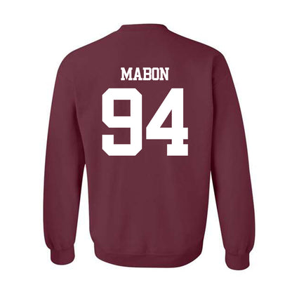 Texas A&M - NCAA Football : Nathan Mabon - Statement Shersey Crewneck Sweatshirt-1