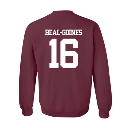 Texas A&M - NCAA Football : Jamar Beal-Goines - Statement Shersey Crewneck Sweatshirt-1