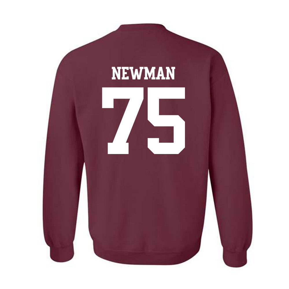 Texas A&M - NCAA Football : Jonte Newman - Statement Shersey Crewneck Sweatshirt-1