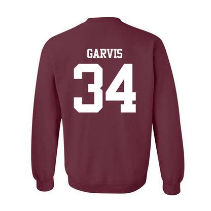 Texas A&M - NCAA Football : Kyle Garvis - Statement Shersey Crewneck Sweatshirt-1