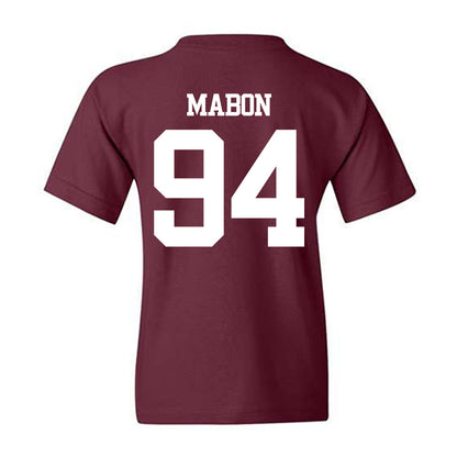 Texas A&M - NCAA Football : Nathan Mabon - Statement Shersey Youth T-Shirt-1