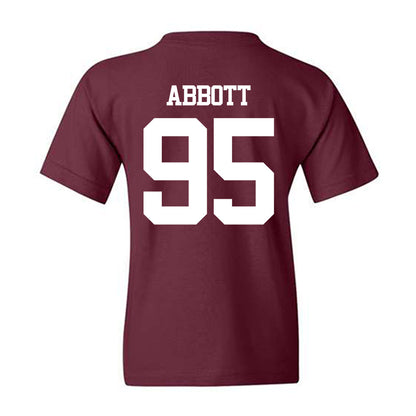 Texas A&M - NCAA Football : Alex Abbott - Statement Shersey Youth T-Shirt-1