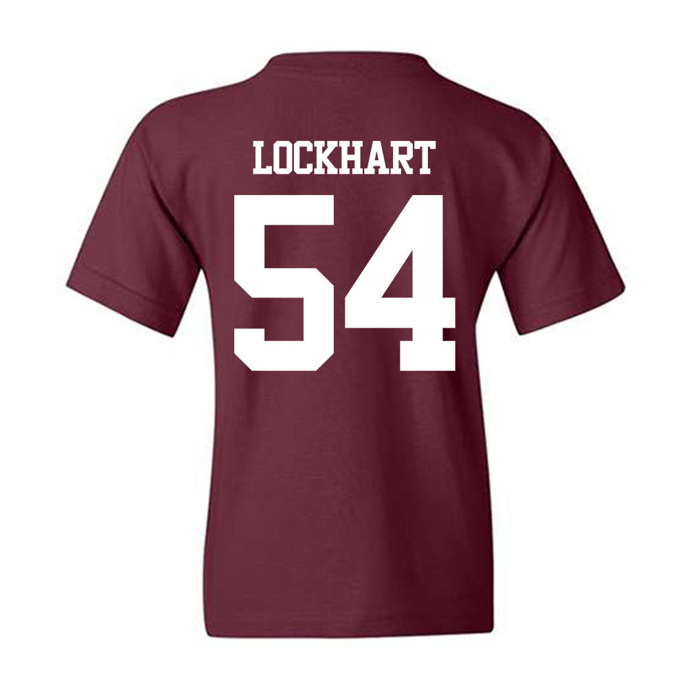 Texas A&M - NCAA Football : Jordan Lockhart - Statement Shersey Youth T-Shirt-1