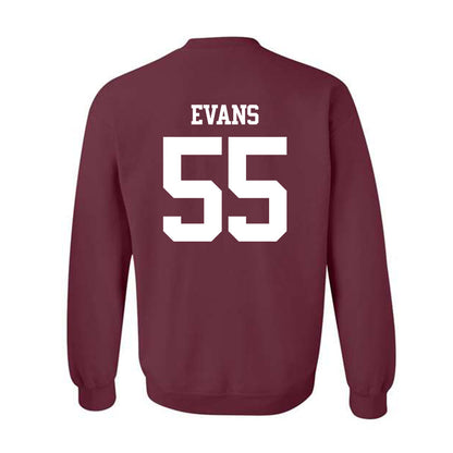 Texas A&M - NCAA Football : Dealyn Evans - Statement Shersey Crewneck Sweatshirt-1
