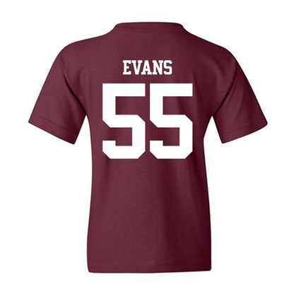 Texas A&M - NCAA Football : Dealyn Evans - Statement Shersey Youth T-Shirt-1