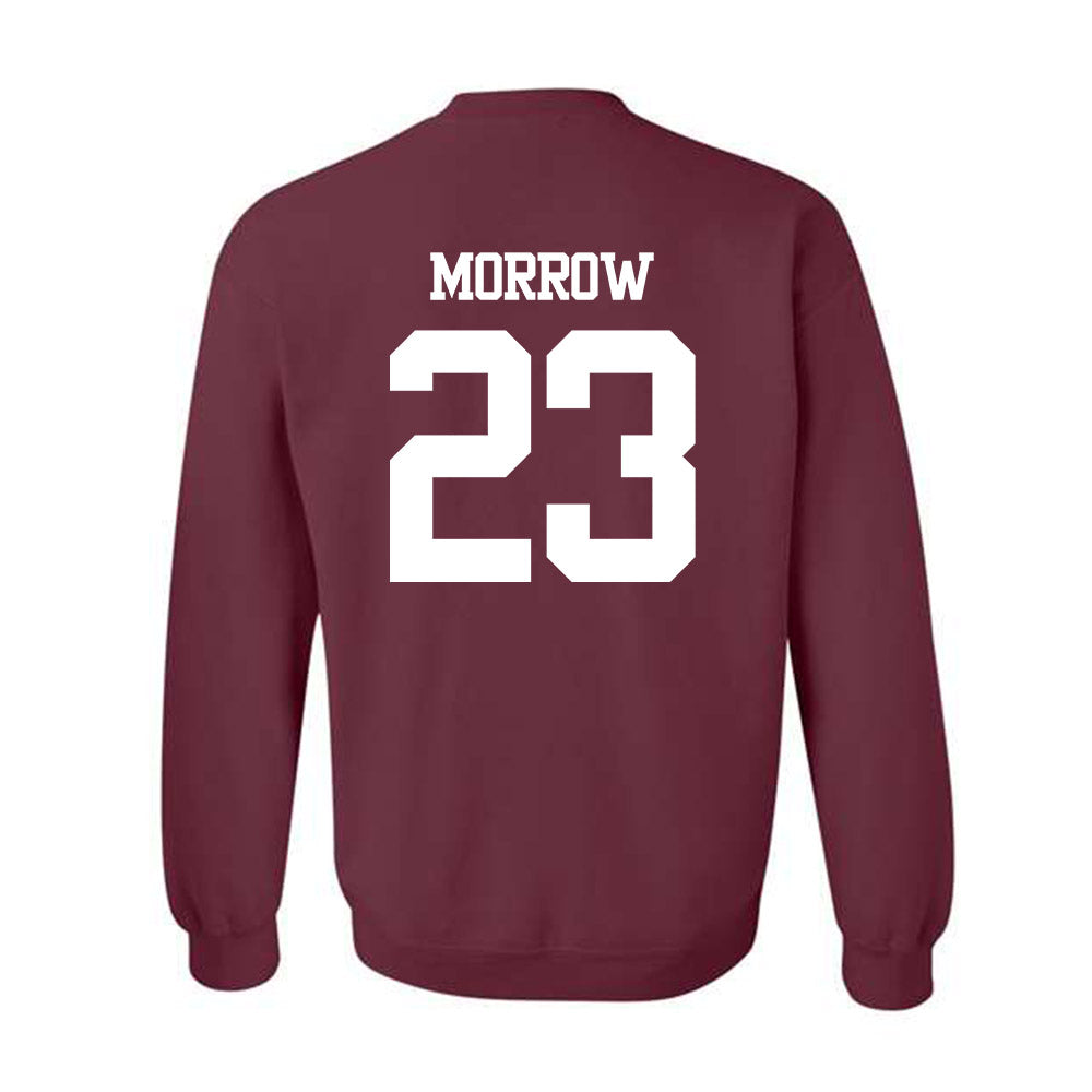 Texas A&M - NCAA Football : Jamarion Morrow - Statement Shersey Crewneck Sweatshirt-1