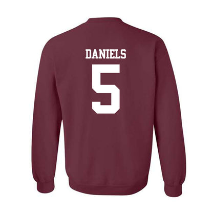 Texas A&M - NCAA Football : Amari Daniels - Statement Shersey Crewneck Sweatshirt-1