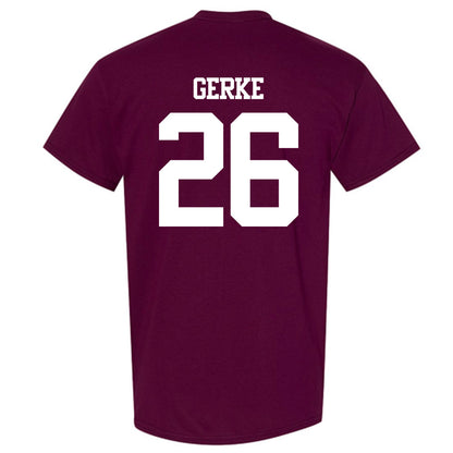 Texas A&M - NCAA Football : Layne Gerke - Statement Shersey T-Shirt-1
