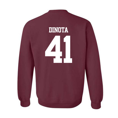 Texas A&M - NCAA Football : AJ DiNota - Statement Shersey Crewneck Sweatshirt-1