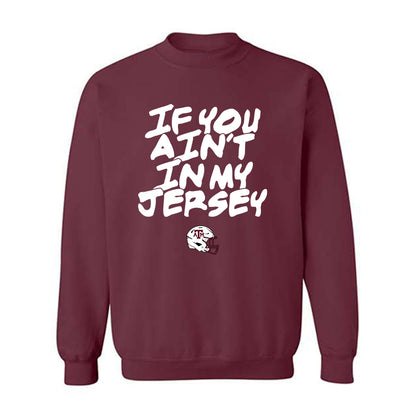 Texas A&M - NCAA Football : Dametrious Crownover - Statement Shersey Crewneck Sweatshirt-0