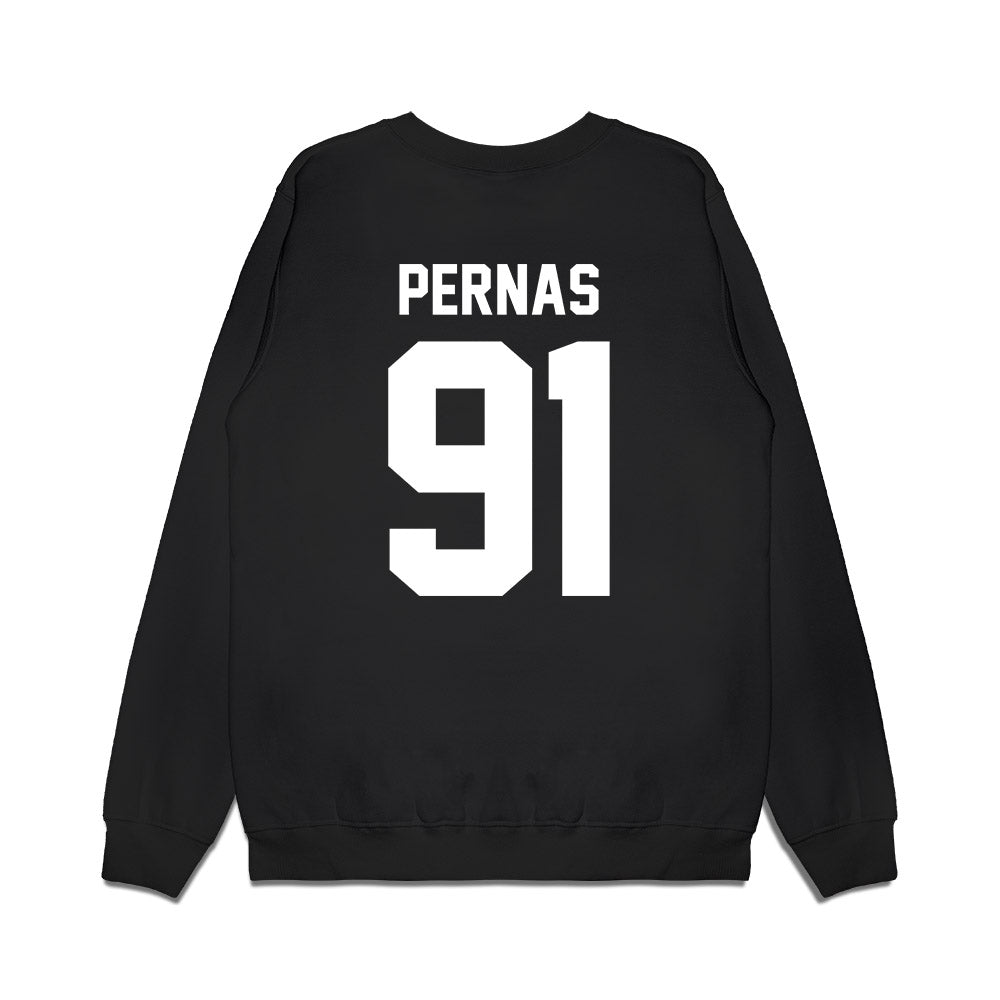 Texas A&M - NCAA Football : Lucas Pernas - Vintage Premium Crewneck Sweatshirt-1
