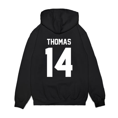 Texas A&M - NCAA Football : Jayvon Thomas - Vintage Premium Hooded Sweatshirt-1