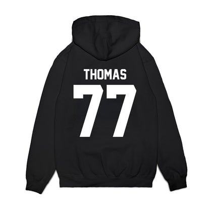 Texas A&M - NCAA Football : Tyler Thomas - Vintage Premium Hooded Sweatshirt-1