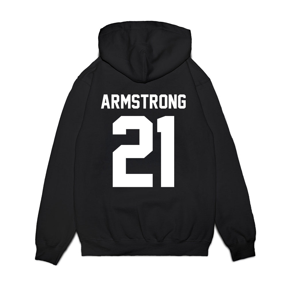 Texas A&M - NCAA Football : Kiotti Armstrong - Vintage Premium Hooded Sweatshirt-1