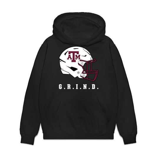 Texas A&M - NCAA Football : Kendall Jackson - Vintage Premium Hooded Sweatshirt-0