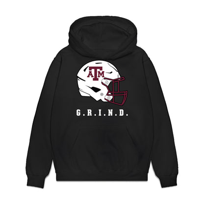 Texas A&M - NCAA Football : Trey Zuhn III - Vintage Premium Hooded Sweatshirt-0