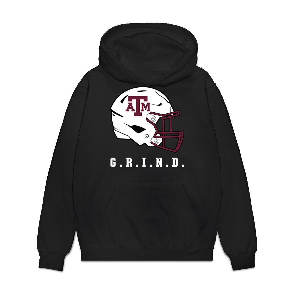 Texas A&M - NCAA Football : Nathan Jackson - Vintage Premium Hooded Sweatshirt-0