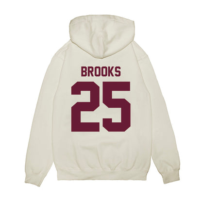 Texas A&M - NCAA Football : Dalton Brooks - Vintage Premium Hooded Sweatshirt-1