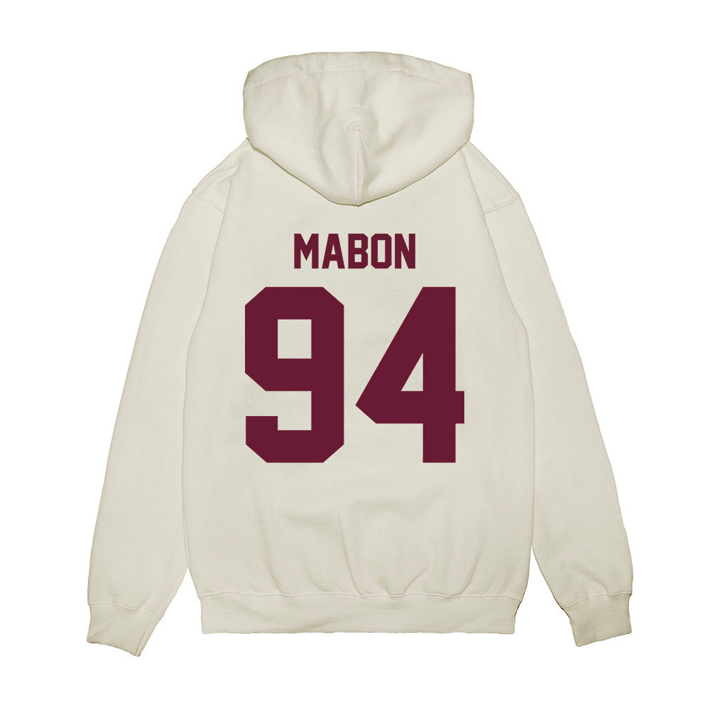 Texas A&M - NCAA Football : Nathan Mabon - Vintage Premium Hooded Sweatshirt-1