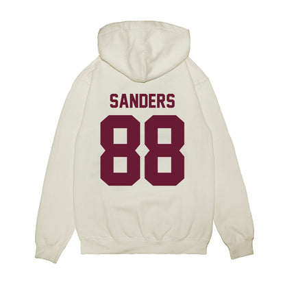Texas A&M - NCAA Football : DJ Sanders - Vintage Premium Hooded Sweatshirt-1