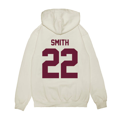 Texas A&M - NCAA Football : EJ Smith - Vintage Premium Hooded Sweatshirt-1