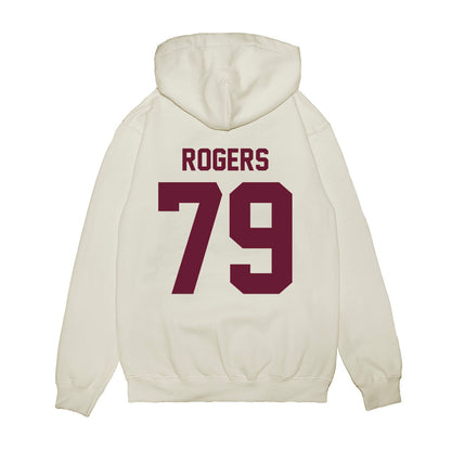 Texas A&M - NCAA Football : Lamont Rogers - Vintage Premium Hooded Sweatshirt-1