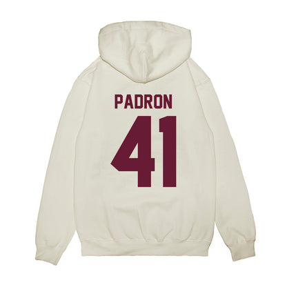 Texas A&M - NCAA Football : Liam Padron - Vintage Premium Hooded Sweatshirt-1