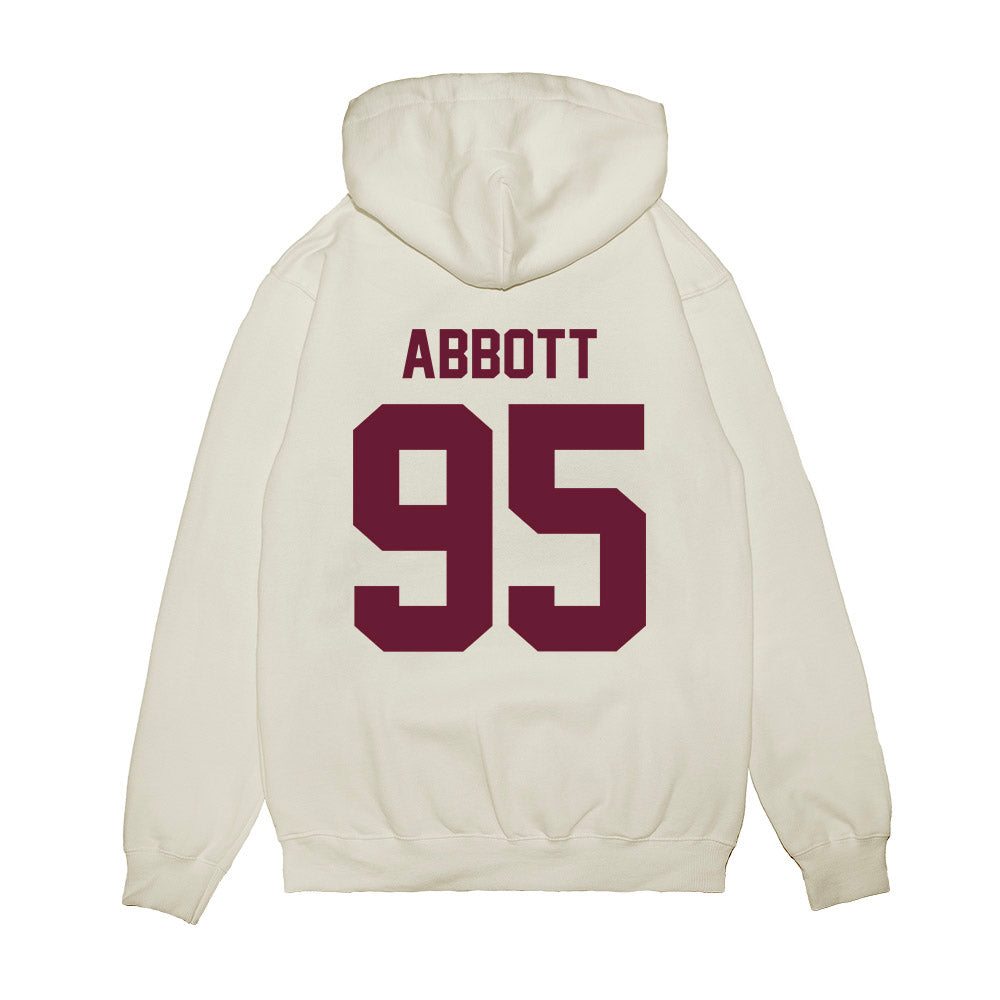 Texas A&M - NCAA Football : Alex Abbott - Vintage Premium Hooded Sweatshirt-1