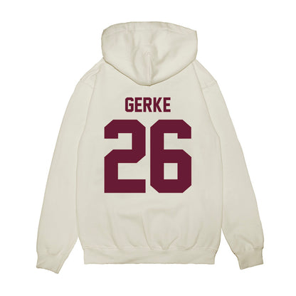 Texas A&M - NCAA Football : Layne Gerke - Vintage Premium Hooded Sweatshirt-1
