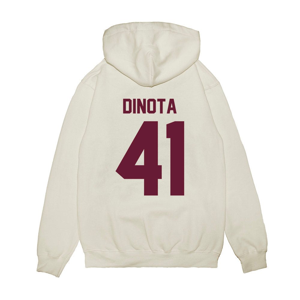 Texas A&M - NCAA Football : AJ DiNota - Vintage Premium Hooded Sweatshirt-1