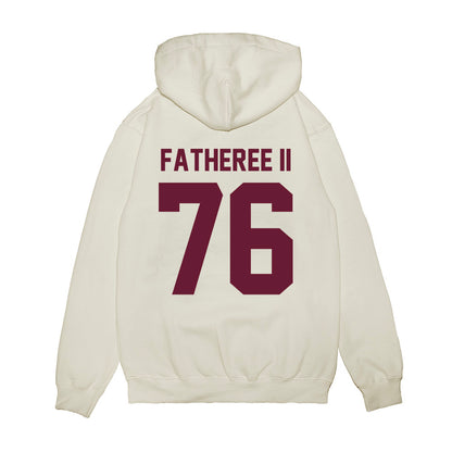 Texas A&M - NCAA Football : Reuben Fatheree II - Vintage Premium Hooded Sweatshirt-1