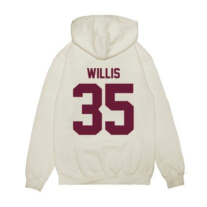 Texas A&M - NCAA Football : Isaiah Willis - Vintage Premium Hooded Sweatshirt-1