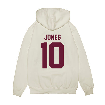 Texas A&M - NCAA Football : Marco Jones - Vintage Premium Hooded Sweatshirt-1