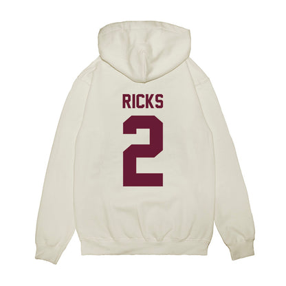 Texas A&M - NCAA Football : Dezz Ricks - Vintage Premium Hooded Sweatshirt-1