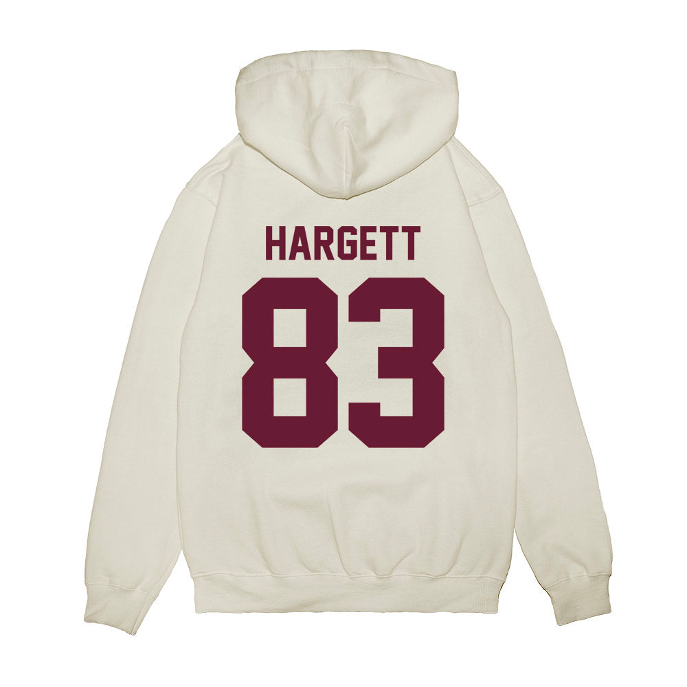 Texas A&M - NCAA Football : Will Hargett - Vintage Premium Hooded Sweatshirt-1