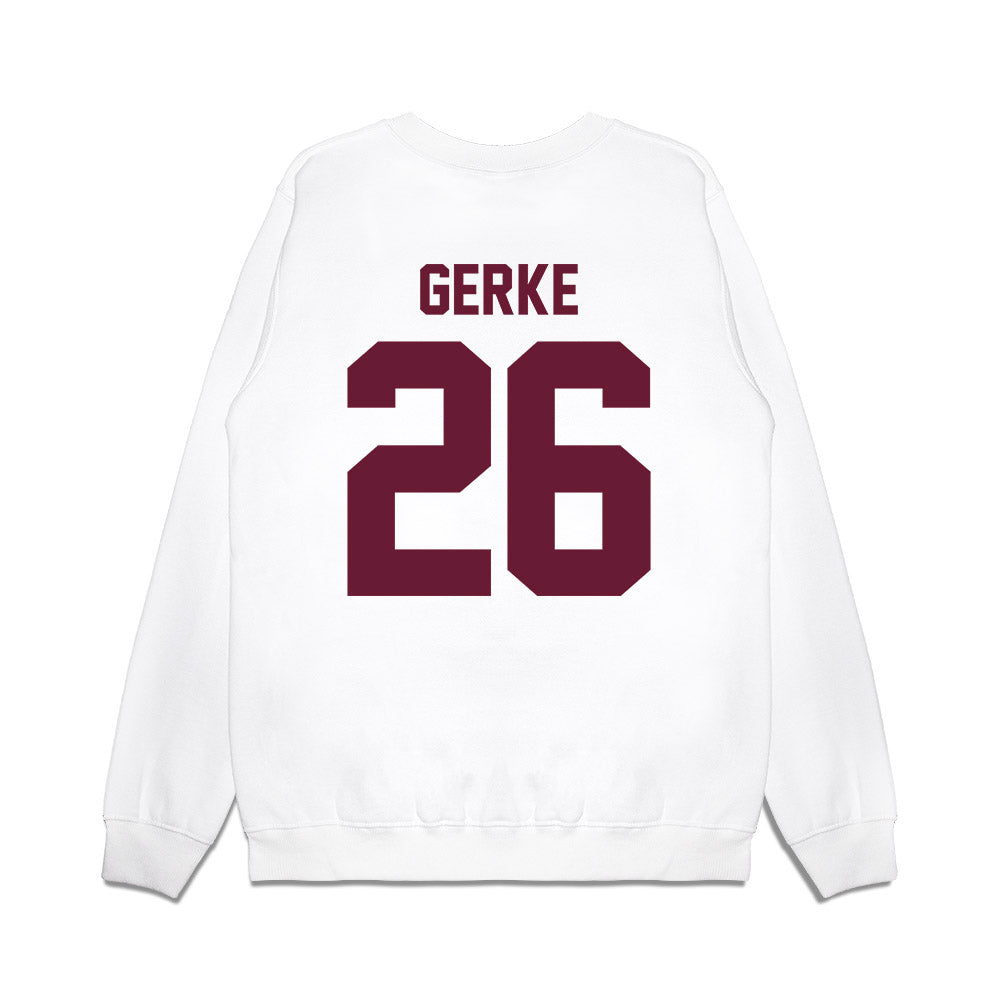 Texas A&M - NCAA Football : Layne Gerke - Vintage Premium Crewneck Sweatshirt-1