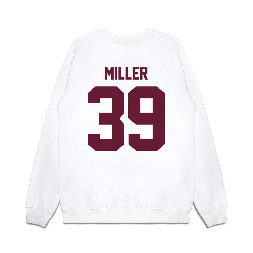 Texas A&M - NCAA Football : Luke Miller - Vintage Premium Crewneck Sweatshirt-1