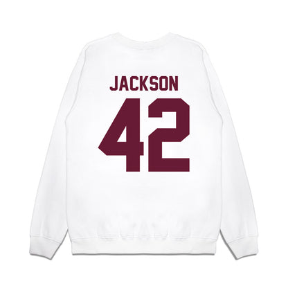 Texas A&M - NCAA Football : Kendall Jackson - Vintage Premium Crewneck Sweatshirt-1