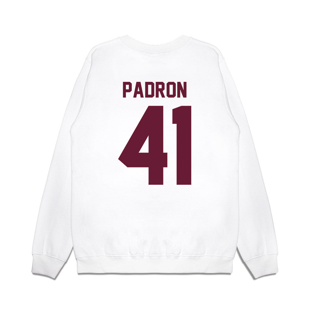 Texas A&M - NCAA Football : Liam Padron - Vintage Premium Crewneck Sweatshirt-1