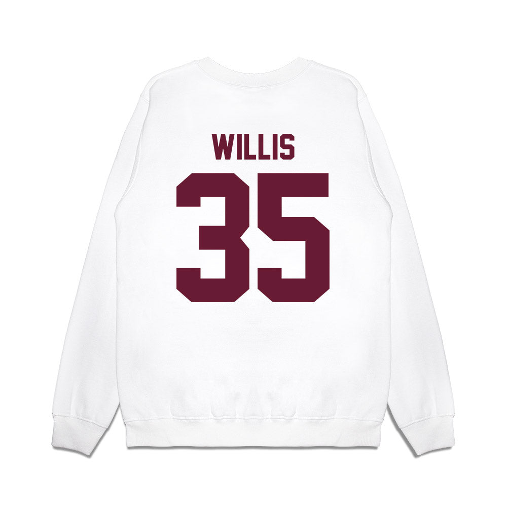 Texas A&M - NCAA Football : Isaiah Willis - Vintage Premium Crewneck Sweatshirt-1