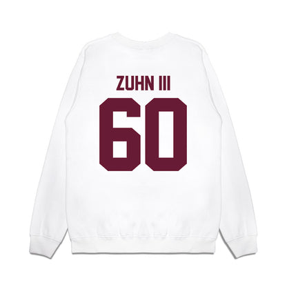 Texas A&M - NCAA Football : Trey Zuhn III - Vintage Premium Crewneck Sweatshirt-1