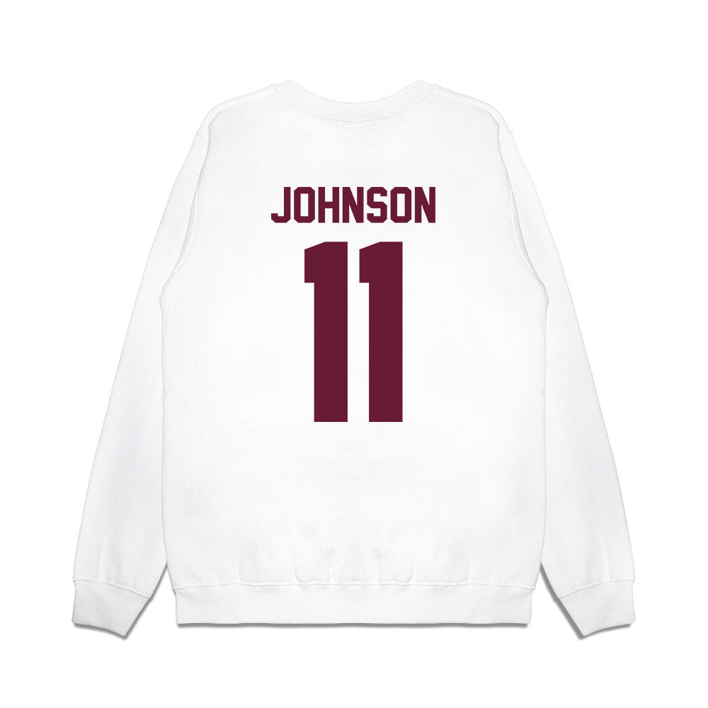 Texas A&M - NCAA Football : Kelshaun Johnson - Vintage Premium Crewneck Sweatshirt-1
