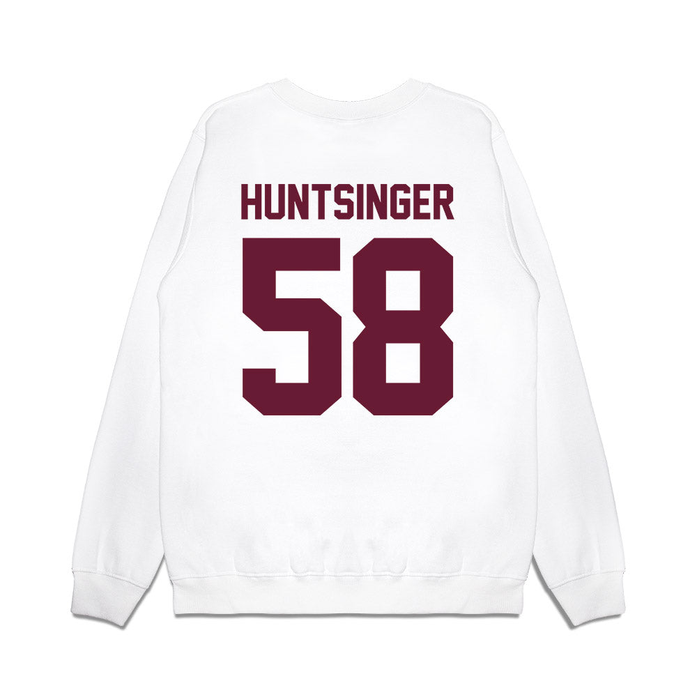 Texas A&M - NCAA Football : William Huntsinger - Vintage Premium Crewneck Sweatshirt-1